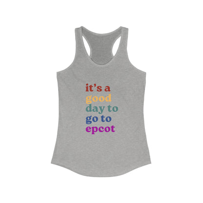 Epcot Adventure Racerback Tank - Perfect for Theme Park Days