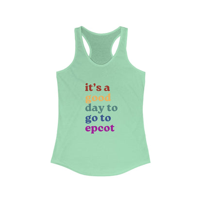 Epcot Adventure Racerback Tank - Perfect for Theme Park Days