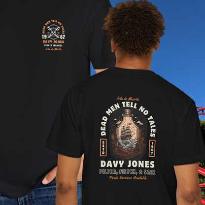 Pirate Life For Me T-Shirt, Disney Dad Dead Men Tell No Tales Subtle Tee