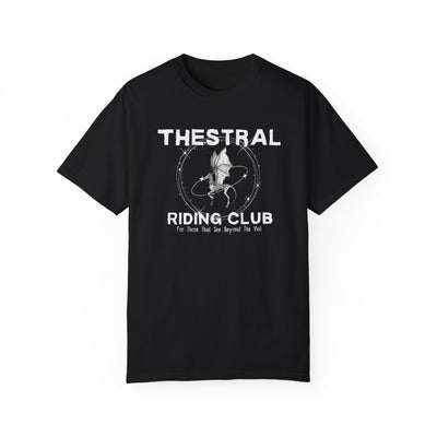 Thestral Riding Club T-shirt for Mystical Creatures Lovers