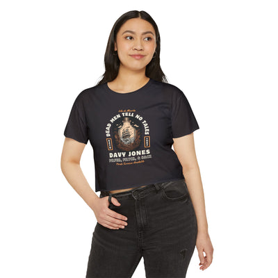 Crop Top Subtle Pirates of the Caribbean Davy Jones Women's Festival Tee