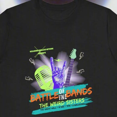Battle of the bands tshirt wizarding world unisex