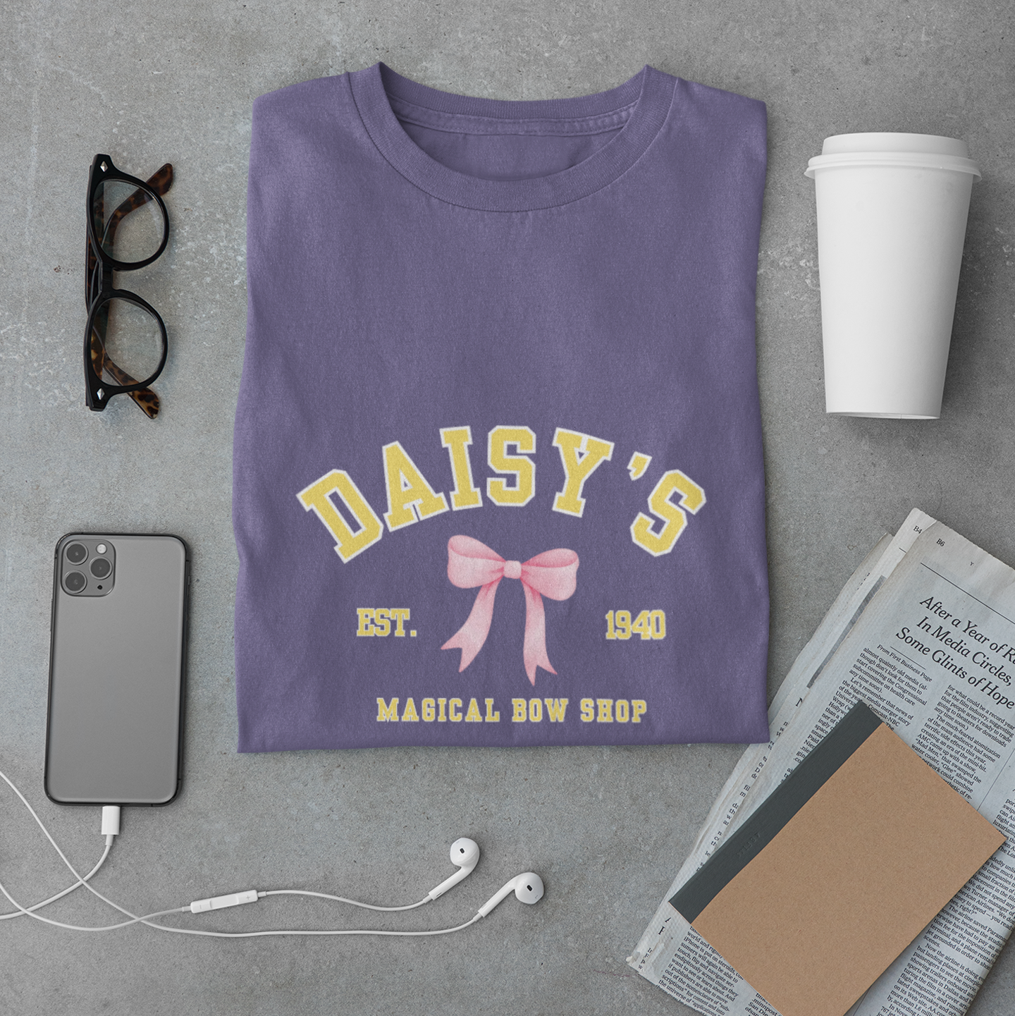 daisys magical bow shop tee