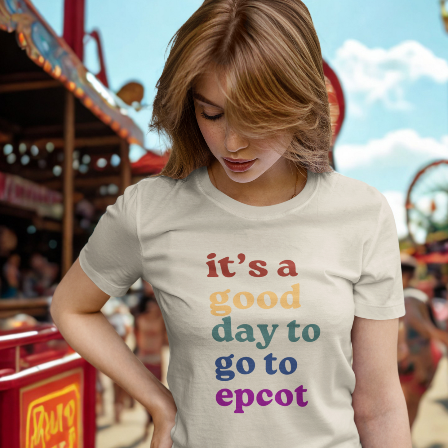 good day to go to epcot tee