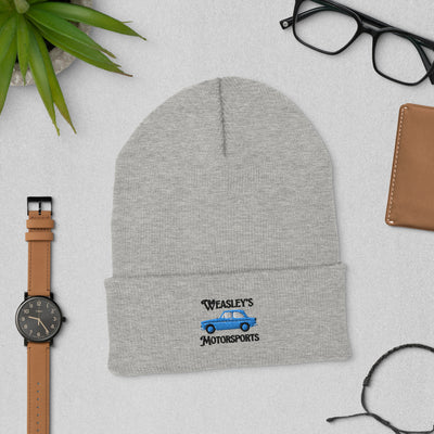 weasleys cuffed beanie flat